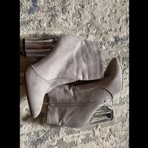 Heeled booties